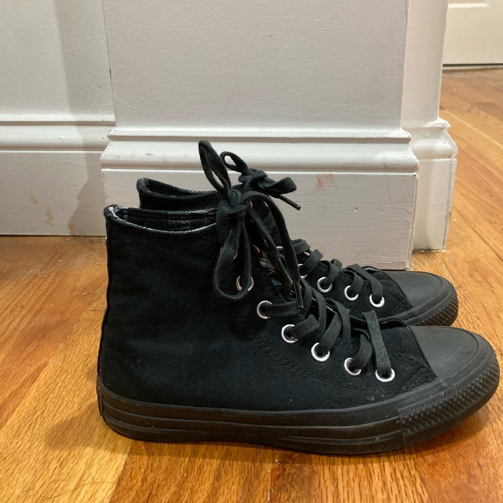 Black  converse High-Top Sneakers